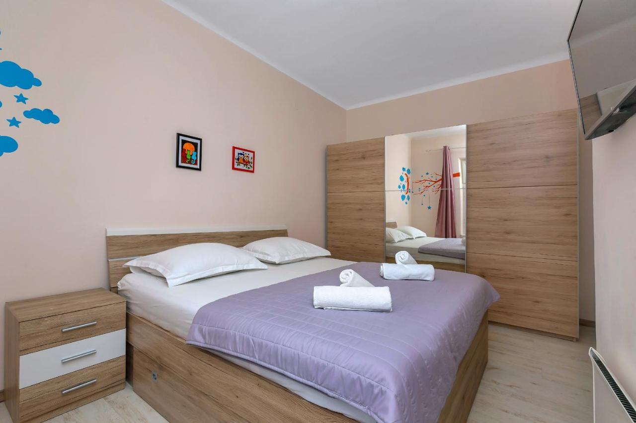 Apartman Montana, Town Centre 마카르스카 외부 사진